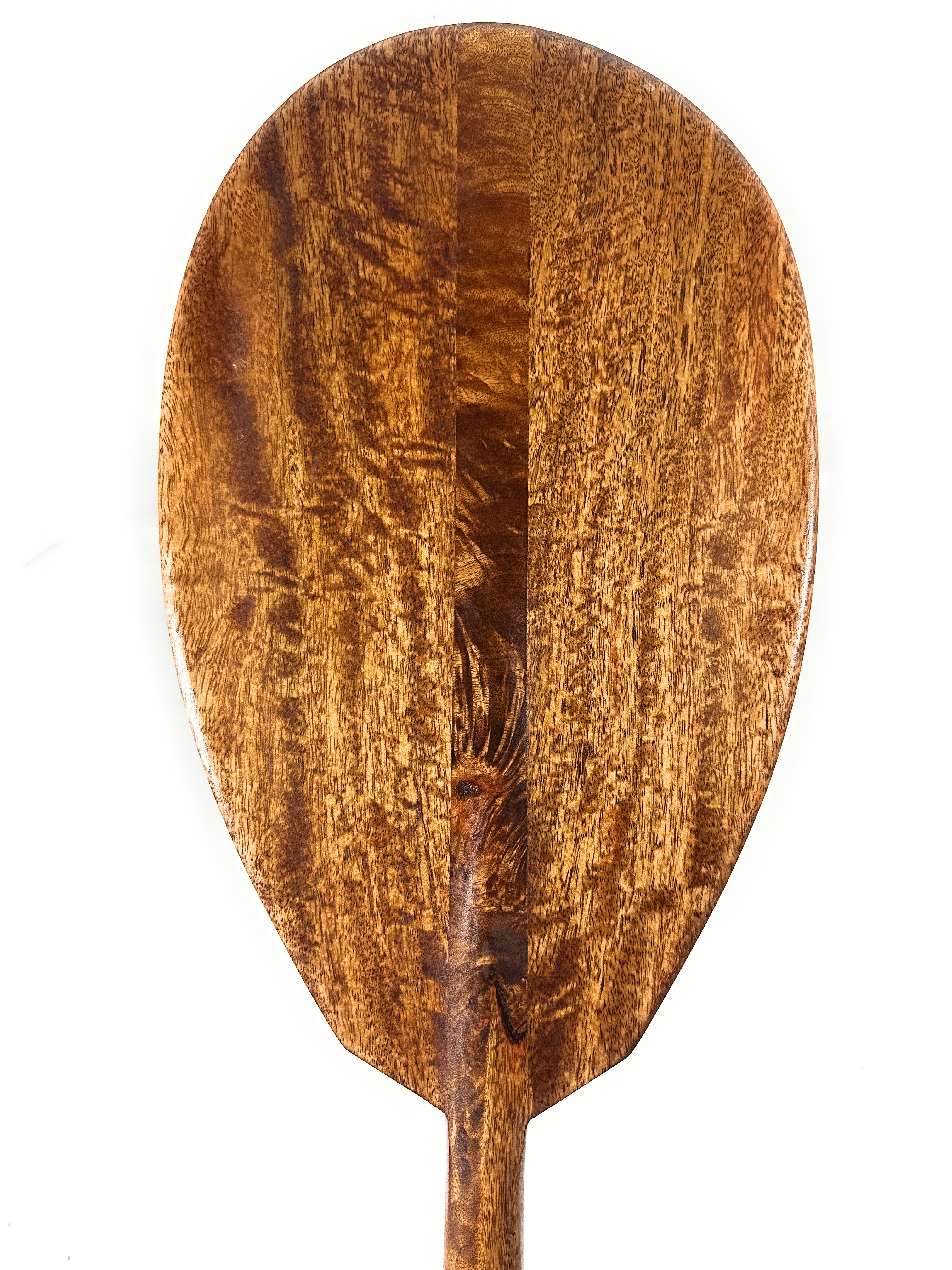 Curly Mango Canoe Paddle 60 inches - Made in Hawaii | #KOA7471 Curly Mango Canoe Paddle 60 inches - Made in Hawaii | #KOA7471